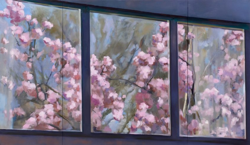 Kirschspiegelung aus der Serie Kirschblüten (2006-2011)