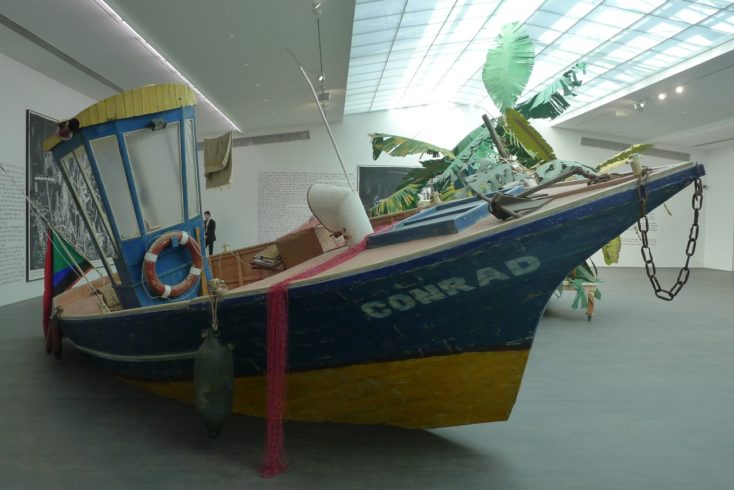 Rinus Van de Velde, Donogoo Tonka, Blick in die Ausstellung, Foto: Heiko Klaas