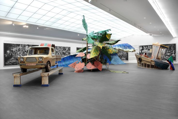 Rinus Van de Velde, Installation view, S.M.A.K., Ghent Donogoo Tonka, 2015, Courtesy Tim Van Laere Gallery, Antwerp