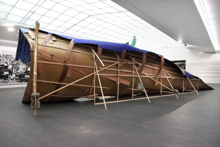 Rinus Van de Velde, Installation view, S.M.A.K., Ghent, Donogoo Tonka, 2015, Courtesy Tim Van Laere Gallery, Antwerp