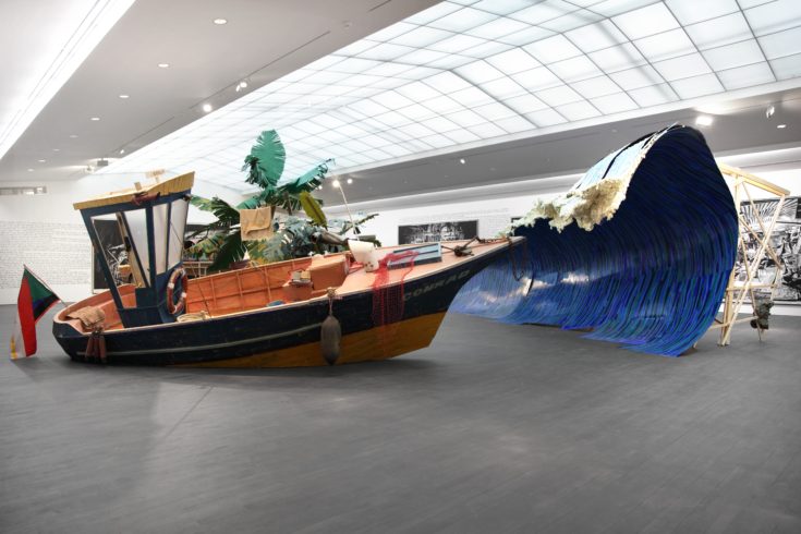 Rinus Van de Velde, Installation view, S.M.A.K., Ghent, Donogoo Tonka, 2015, Courtesy Tim Van Laere Gallery, Antwerp