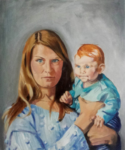 kathi-und-nike-2016-oil-on-canvas-60x50cm