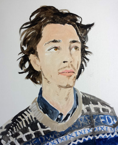 mexican joe, 2014, 60x50cm, oil on canvas