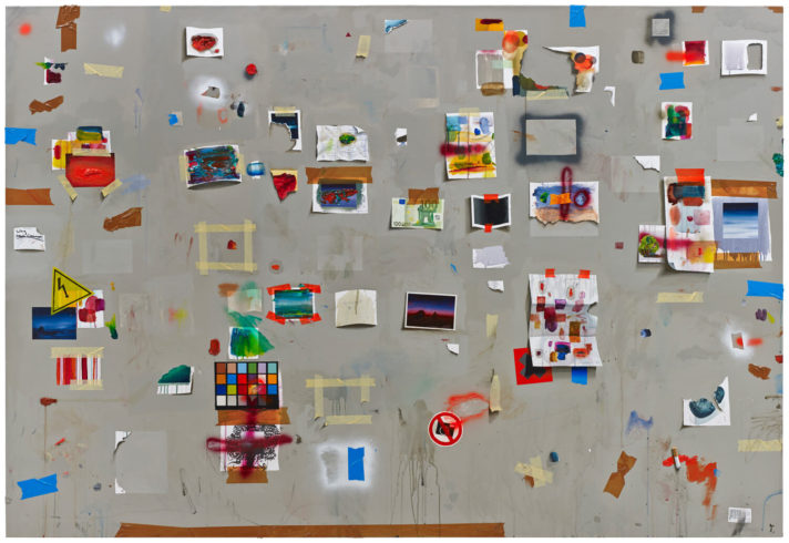 Petersburg Rapid I, 2014, Öl auf Leinwand, 160 x 220 cm