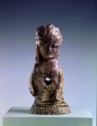 Vogelbuddha, 2006, Terrakotta, 36 x 17 x 14 cm, Foto: Lothar Schnepf