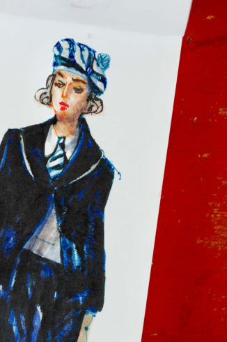 Modeskizze Ina Riepe 23