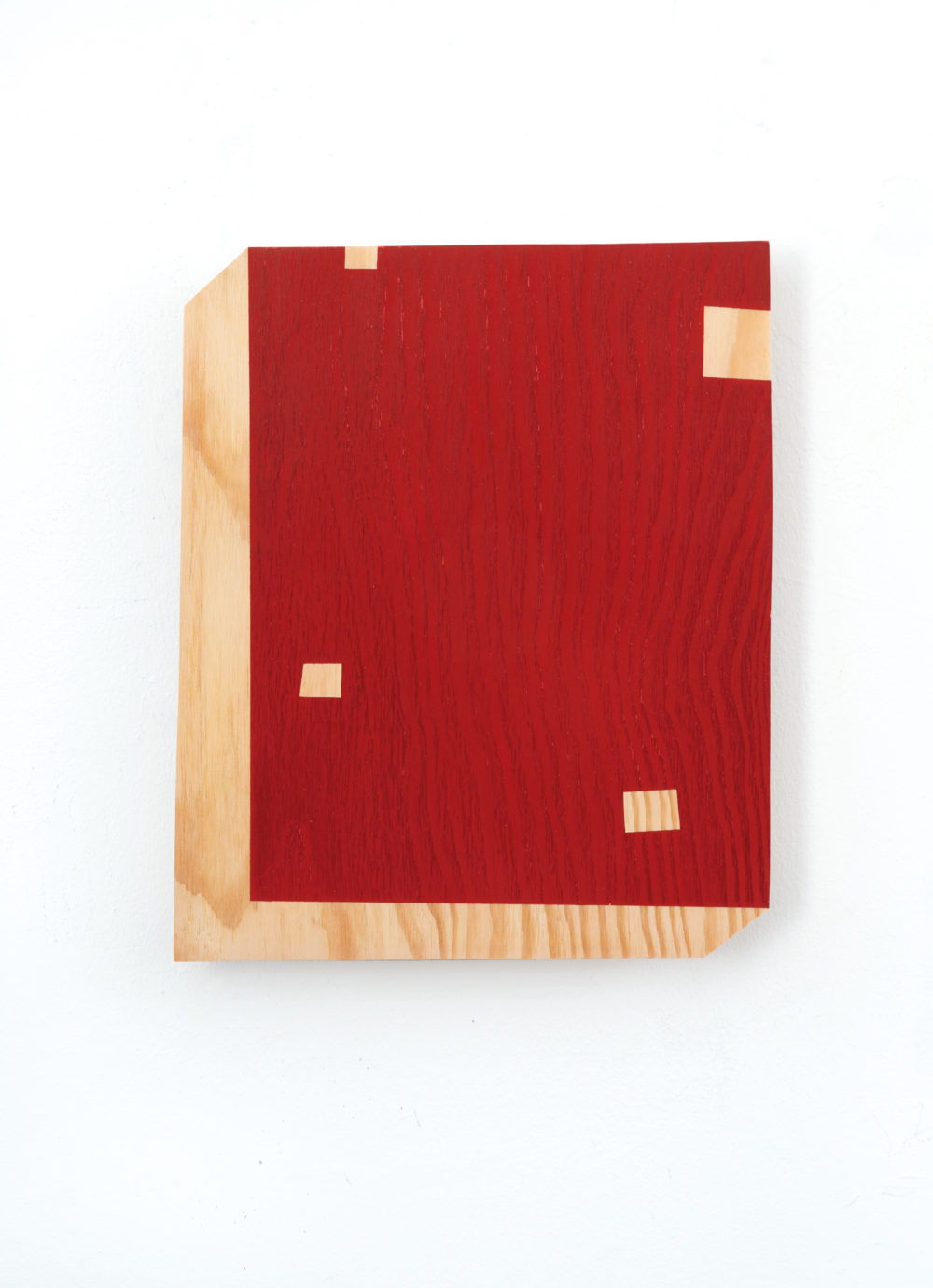 doublebind1, 2019, Acryl/Holz, 33 x 27,5 x 2 cm © VG Bild-Kunst Bonn, 2023/Doris Erbacher, Foto: Dorothea Burkhardt