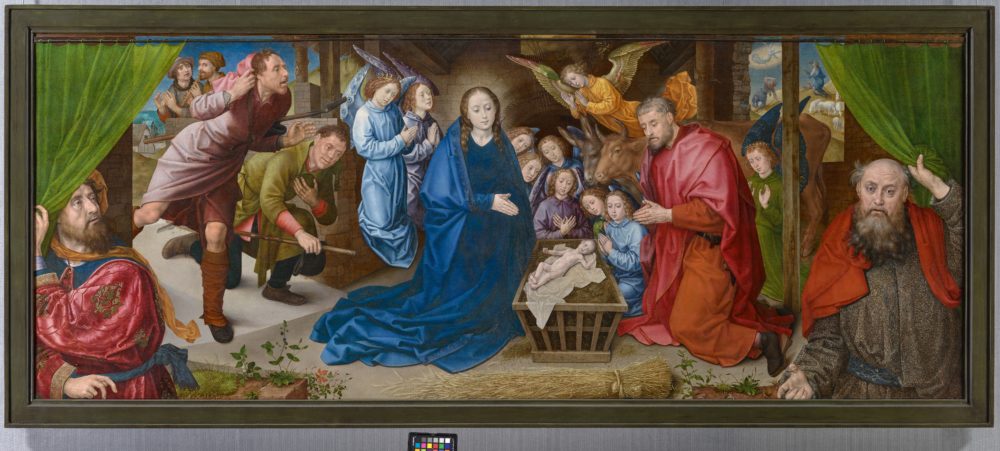 Hugo van der Goes: „Geburt Christi“ Foto: Gemäldegalerie Berlin/Dietmar Gunne