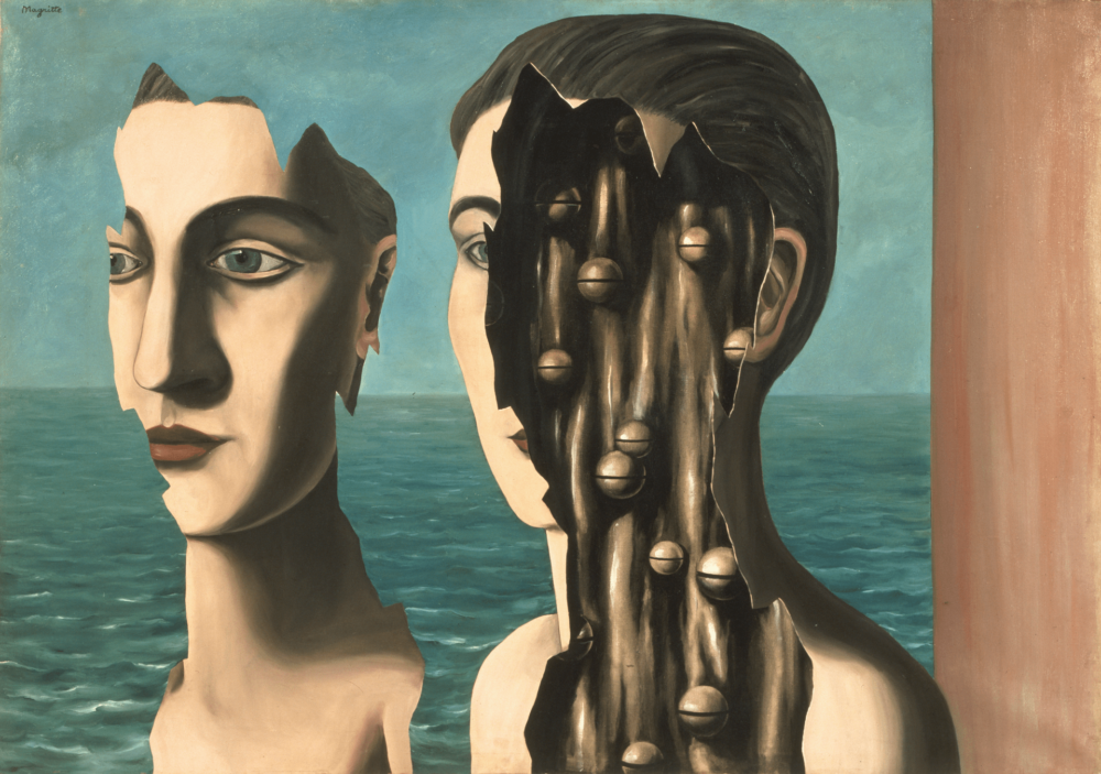 René Magritte: Das geheime Double, 1927. © succession Magritte – Sabam Belgium