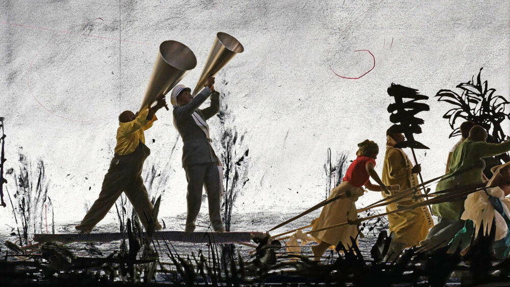 William Kentridge, Still aus „More Sweetly Play The Dance