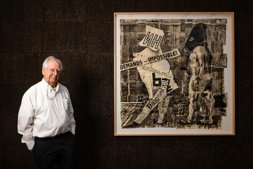 William Kentridge im Museum Folkwang, Essen Foto: Sebastian Drüen, Museum Folkwang, 2025 Werk © William Kentridge, 2025