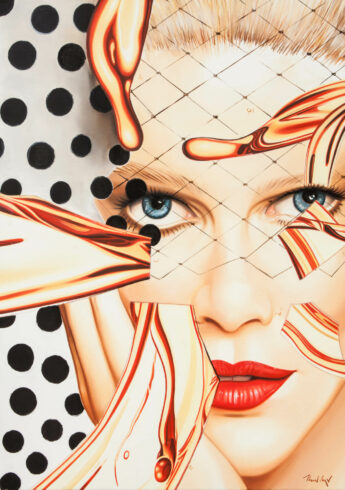 New Horizon II, 20218, Öl auf Leinwand, 110 x 80 cm © Heiner Meyer, Foto: Studio Heiner Meyer