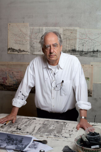 William Kentridge in seinem Studio in Johannesburg, 2014 © William Kentridge, Foto: Thys Dullaart