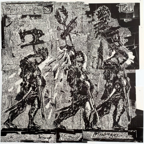 William Kentridge, Mantegna, 2016 © Kupferstich-Kabinett, Staatliche Kunstsammlungen Dresden, und William Kentridge