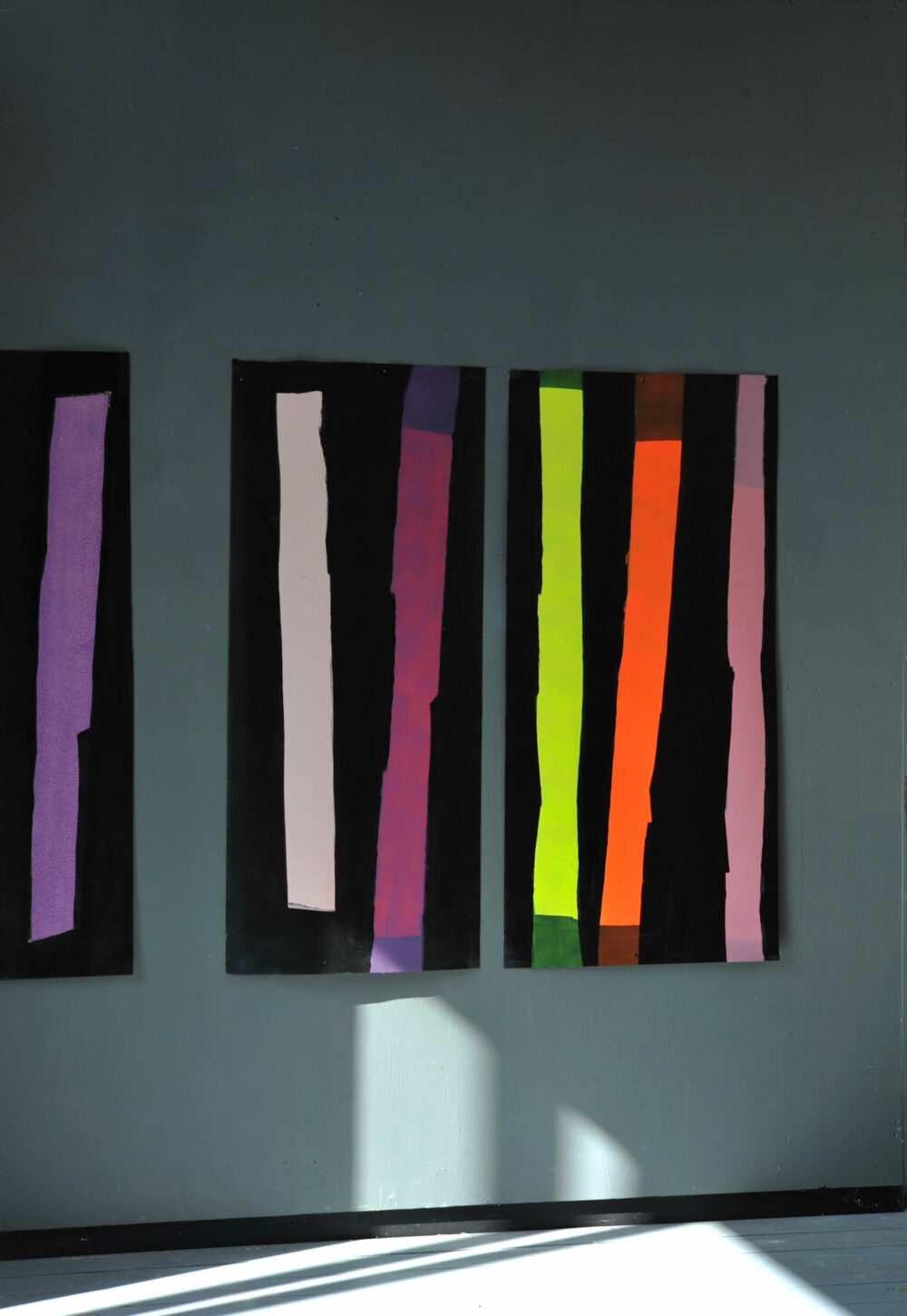 Malerei auf schwarzem Malgrund von Ina Riepe 05