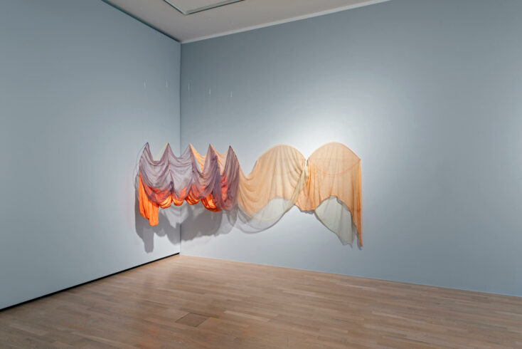 Rosemary Mayer, Hypsipyle, 1973, Städtische Galerie im Lenbachhaus und Kunstbau München © The Estate of Rosemary Mayer, New York, Foto: Lukas Schramm, Lenbachhaus