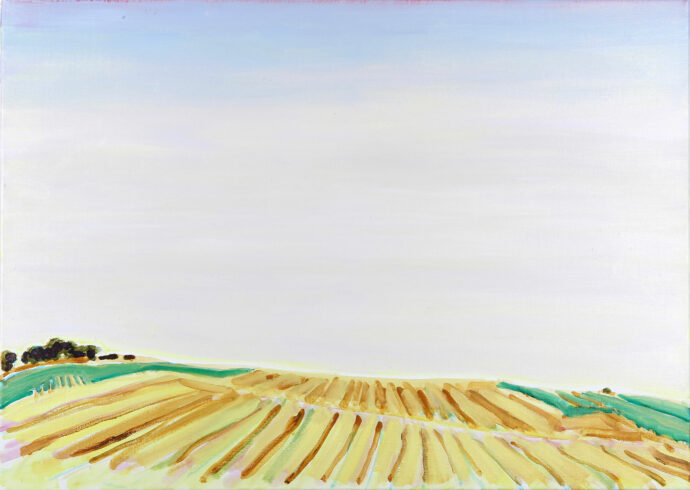 Te me, June 2019, Öl auf Leinwand, 50 x 70 cm ©Dorothea Breick, Foto: Dorothea Breick