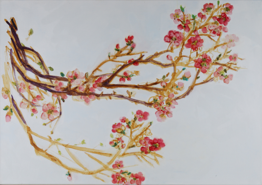 Hua Hin, 20219, Öl auf Leinwand, 50 x 70 cm ©Dorothea Breick, Foto: Dorothea Breick