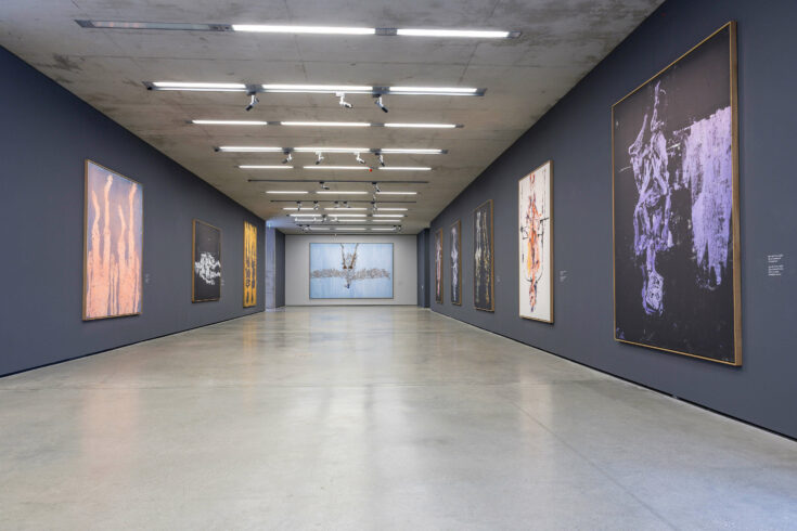 BASELITZ JETZT, Ausstellungsansicht, Museum der Moderne Salzburg, 2026, © Museum der Moderne Salzburg, Foto: wildbild, Herbert Rohrer