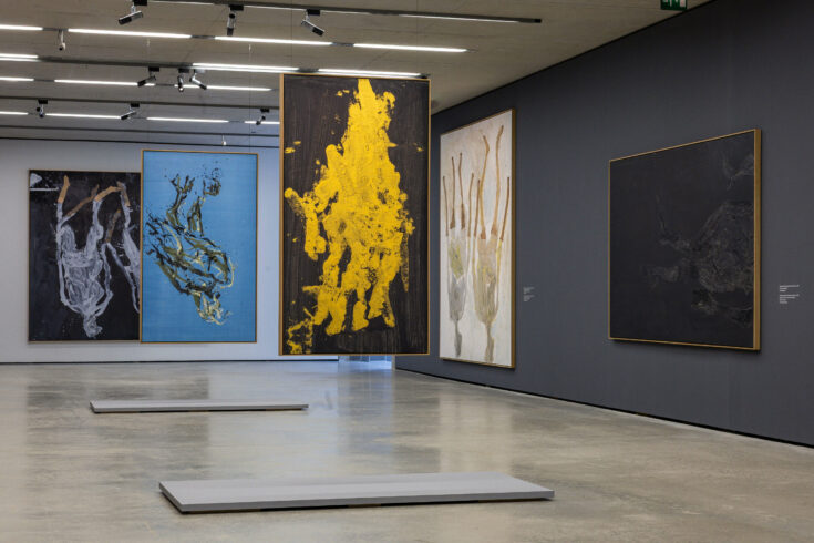 BASELITZ JETZT, Ausstellungsansicht, Museum der Moderne Salzburg, 2026, © Museum der Moderne Salzburg, Foto: wildbild, Herbert Rohrer