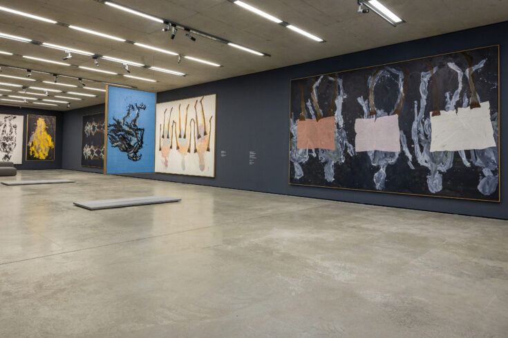 BASELITZ JETZT, Ausstellungsansicht, Museum der Moderne Salzburg, 2026, © Museum der Moderne Salzburg, Foto: wildbild, Herbert Rohrer