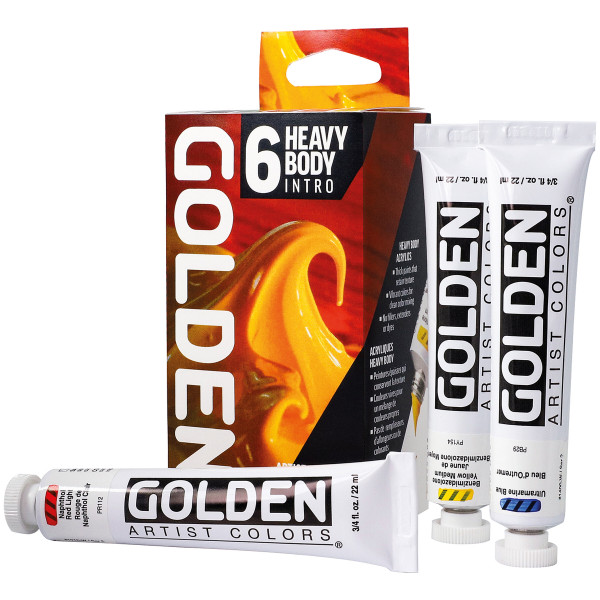 Golden Heavy Body Acrylfarben Intro-Set