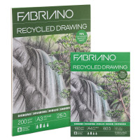 Fabriano Recycled Drawing Zeichenpapier-Block