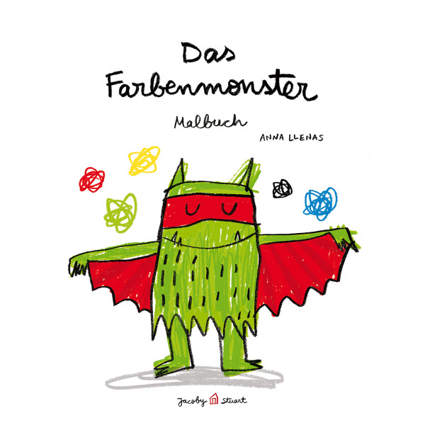 Jacoby & Stuart Das Farbenmonster Malbuch