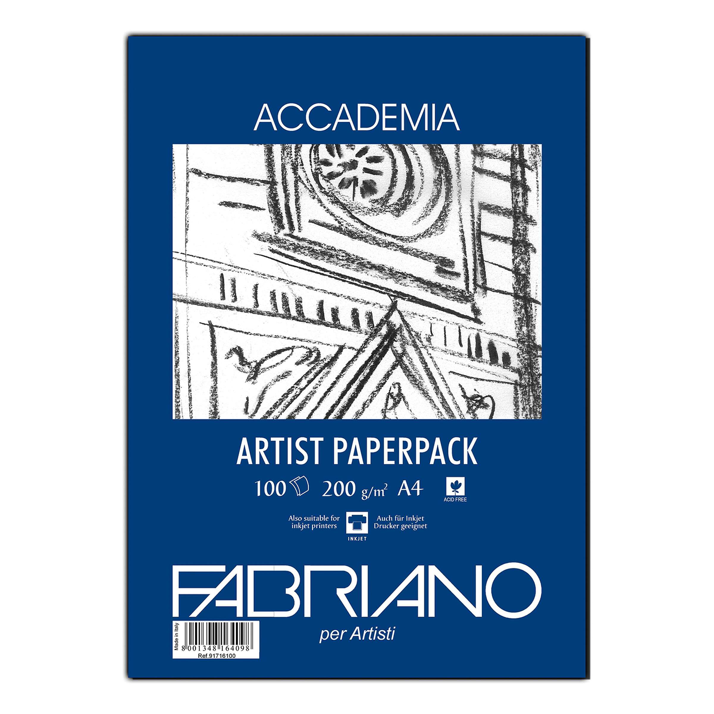 Fabriano Zeichenpapier-Smooth, 1200 Blätter, 24 X 33 Cm, 110 G/m² – Ideal Für Technische Zeichnungen & Skizzen