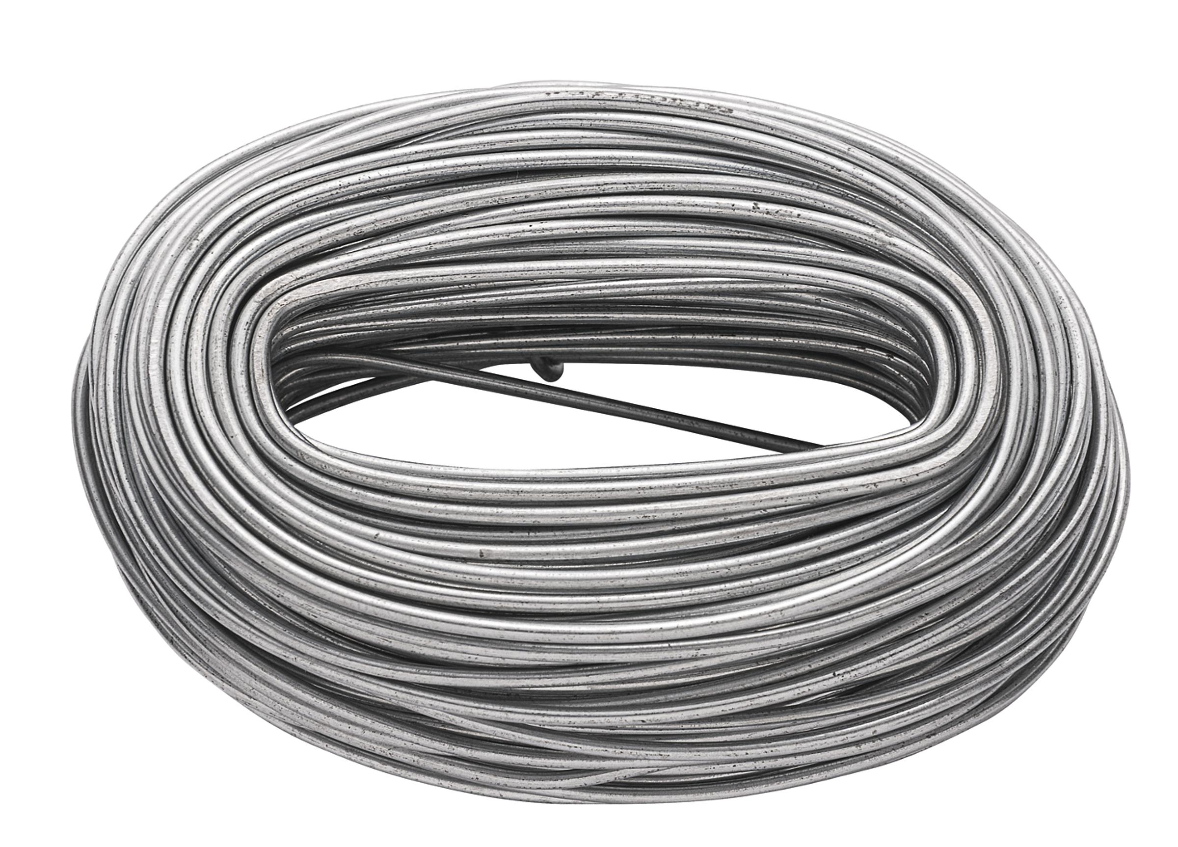 Produktbild von Bindedraht / Rödeldraht 360 – Mit Stahlhaken & Drillkurbel Zum Binden Von Bewehrung