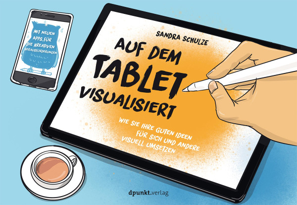 dpunkt Verlag Auf dem Tablet visualisiert