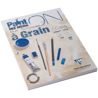 MAILING_2026-05_Mai: Clairefontaine Paint On Block, À Grain | DIN A5, 15 Blatt