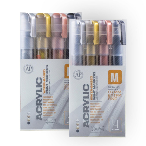Montana Acrylic Marker Metallic-Set