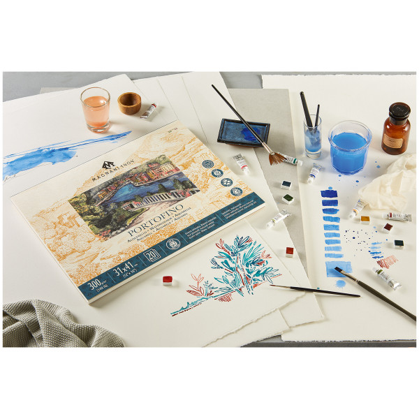 Magnani 1404® Toscana Aquarellpapier (Grobkorn)