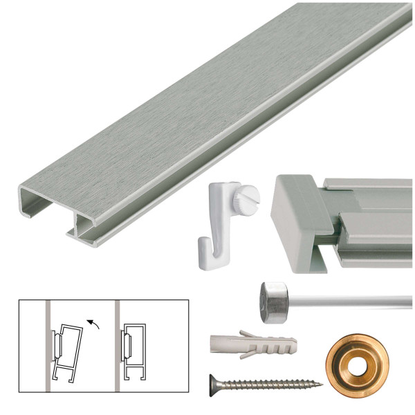 boesner Studio-Bilderschienen-Set inkl. Montagezubehör