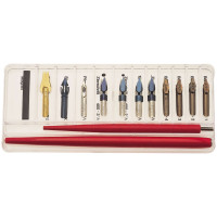 (Hiro) Schul-/Kunstschriftset | Standardgraph Kalligrafiefedern