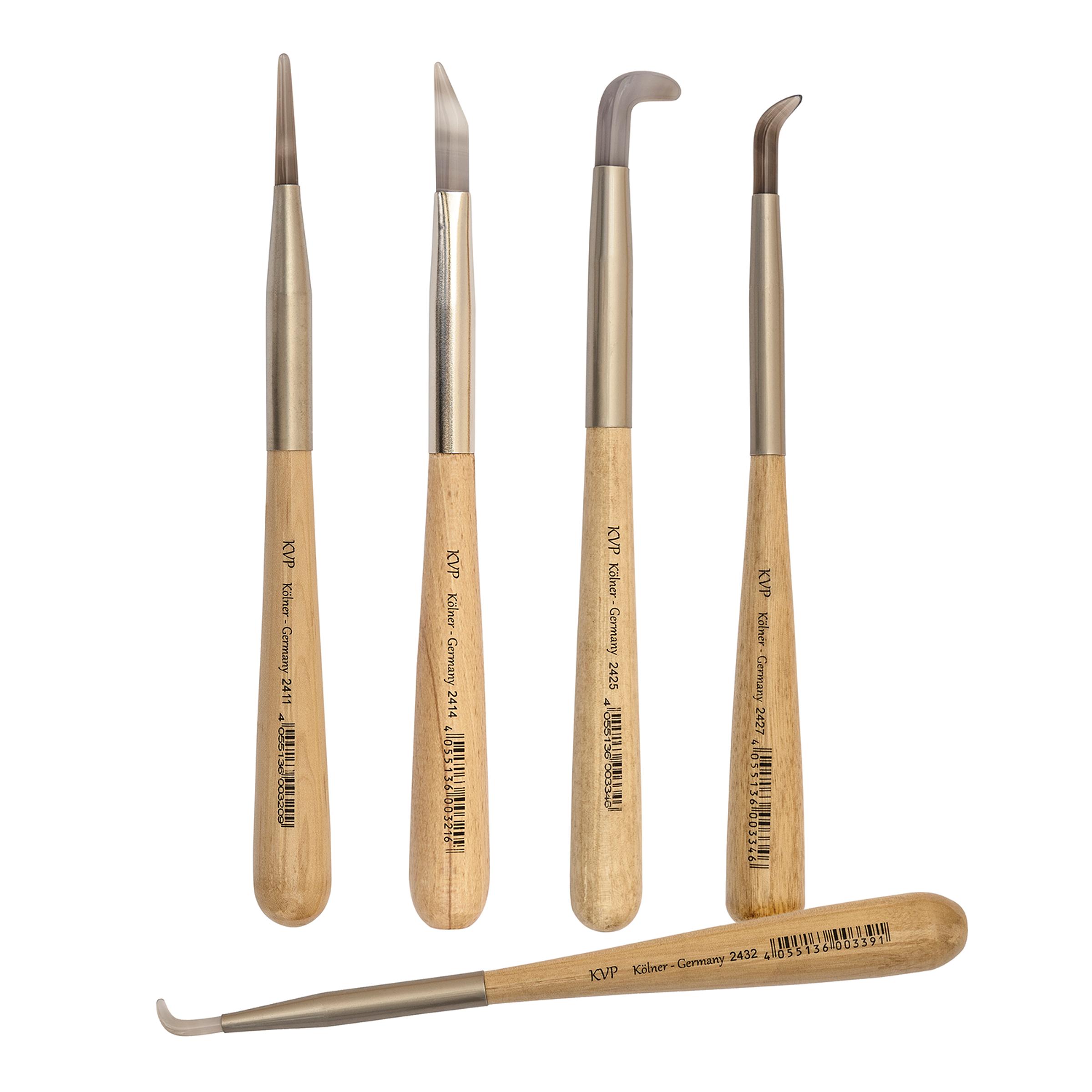 Achat-Polierwerkzeug Gebogen - Natürlicher Schmuck-Polierer Für Gold, Silber & Metall-Ton