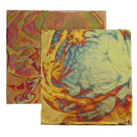 25 Blatt, 14 x 14 cm | Horus Art-Metall