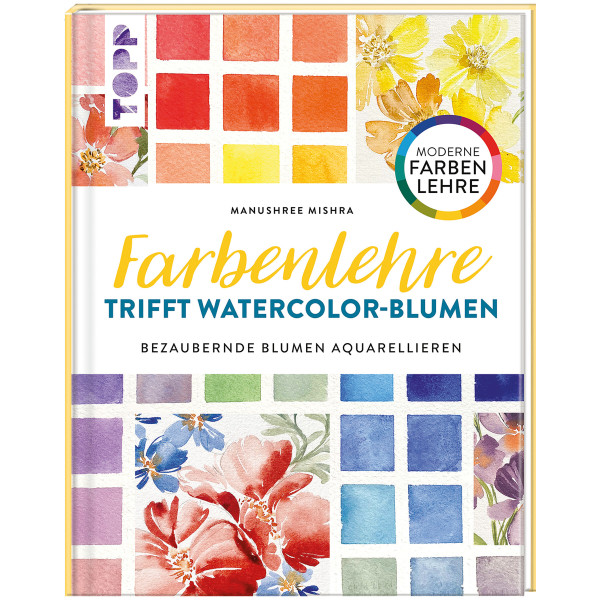 frechverlag Farbenlehre trifft Watercolor-Blumen