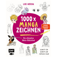 Die ultimative Motiv Bibliothek | 1000 x Manga zeichnen | Lise Herzog | EMF 2026