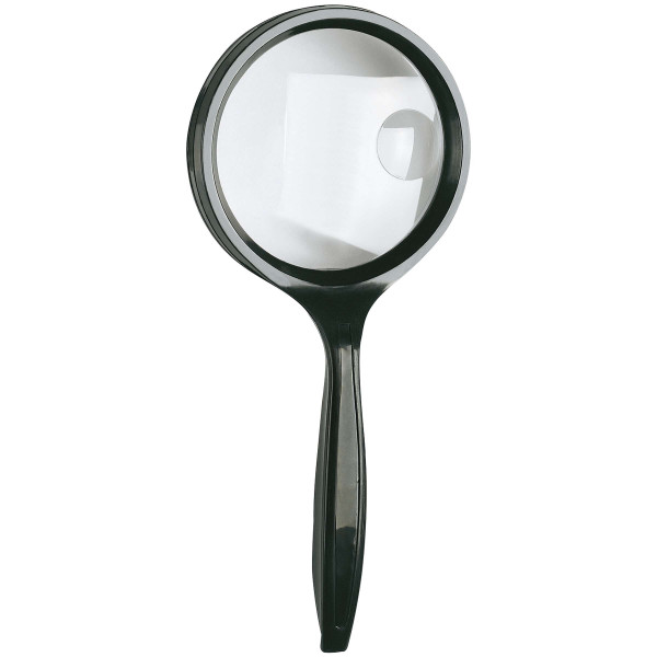 Standardgraph Lupe, 2 + 4-fache Vergrößerung