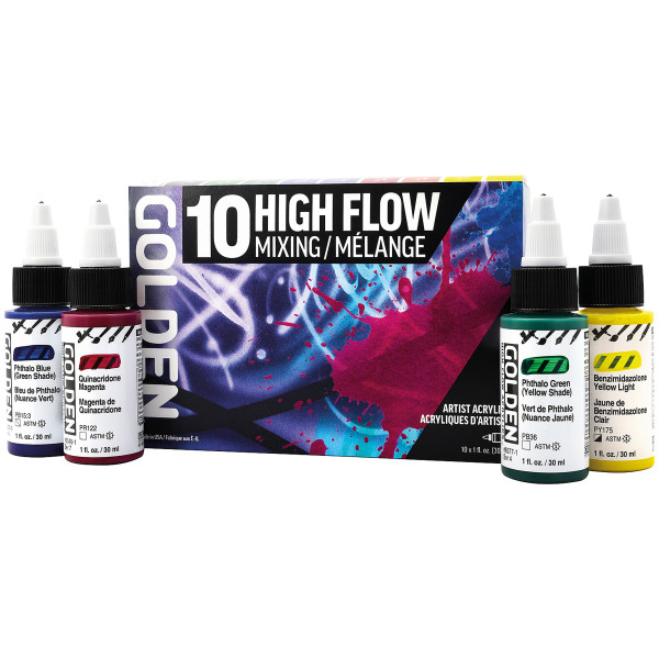 Golden High Flow Acrylfarben Mixing-Set