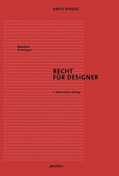 av edition Recht für Designer