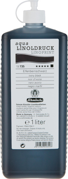 Schmincke Aqua Linoldruck