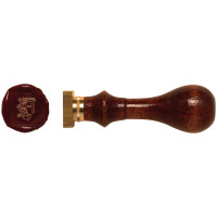 Standardgraph Siegel mit Holzgriff