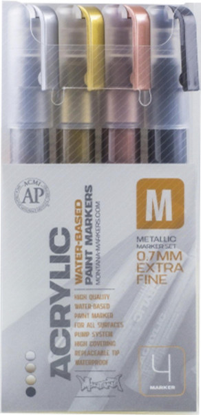 Montana Acrylic Marker Metallic-Set