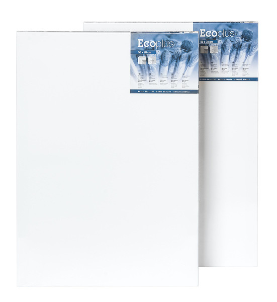Eco Plus Bespannter Keilrahmen im 2er-Pack, 50 x 70 cm