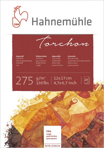 Hahnemühle Torchon Akademie- Aquarellblock