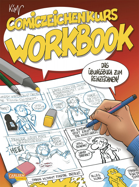 Carlsen Verlag Comiczeichenkurs Workbook