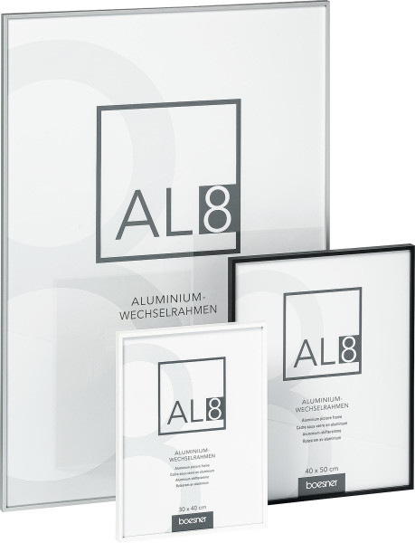 boesner AL8 Aluminium-Wechselrahmen
